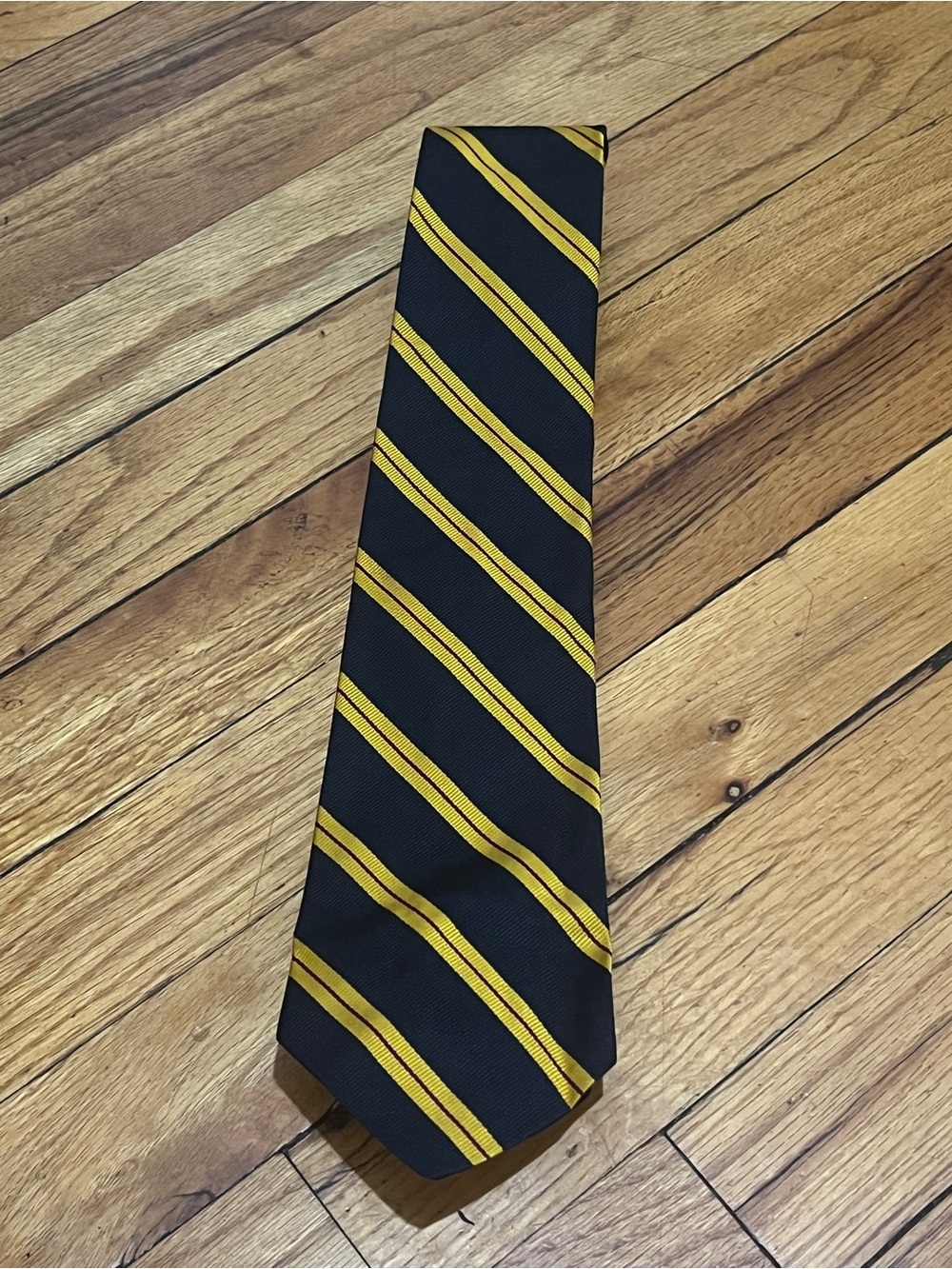 Brooks Brothers Makers Vintage Repp Stripe Silk Necktie Made in USA Preppy